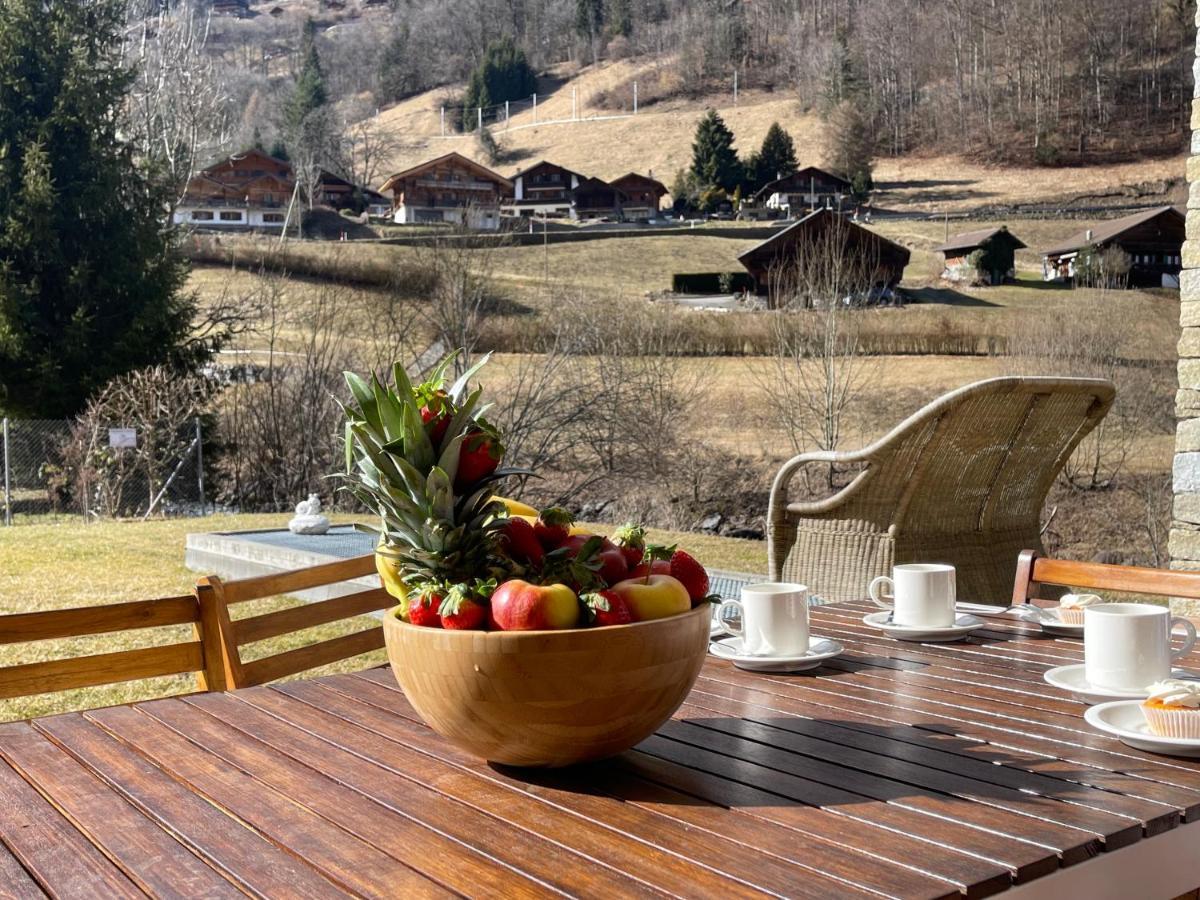 Aparthotel Mountain River Resort Val dʼIlliez Exteriör bild